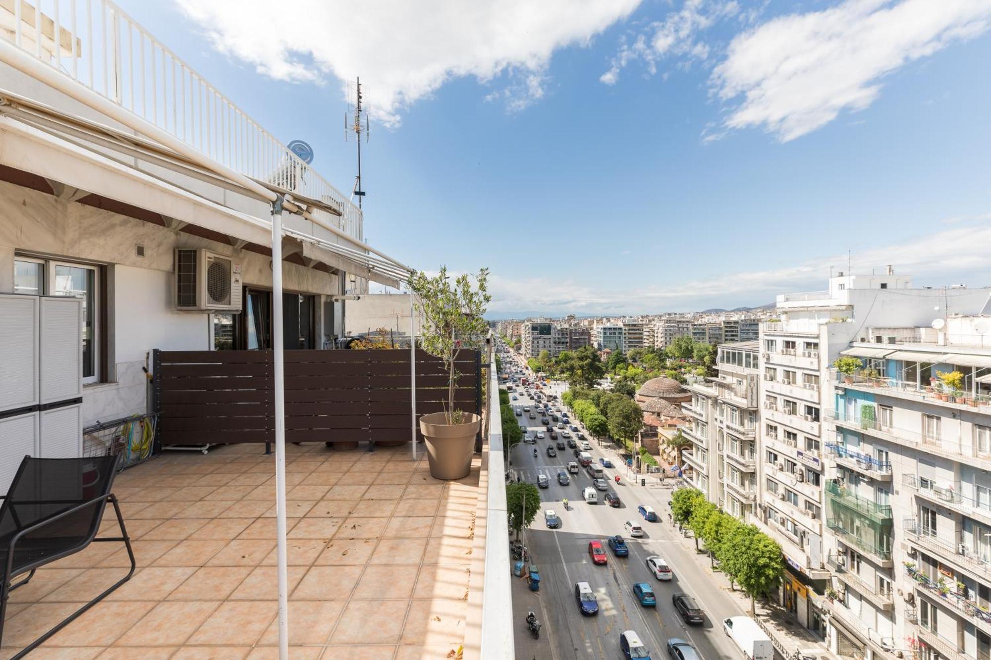 Pearl By Halu!, Penthhouse Suite In The Center Tessalónica Exterior foto